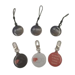 Code QR code à barres numéro d'identification étiquettes Nfc porte-clés logo personnalisé porte-clés Rfid porte-clés porte-clés - Product Image 3