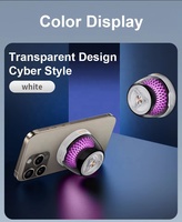 Altavoz G200 Portátil con Luz LED de Colores, Soporte Magnético, Superventas Transfronterizo, Tamaño Pequeño, Plástico, Nuevo Modelo