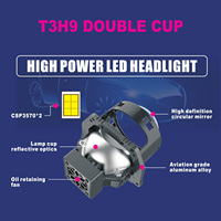 Projecteur LED pour phare de voiture, éclairage routier puissant, ligne de coupure nette et claire, anti-éblouissement, fonctionnement stable, phare LED automobile