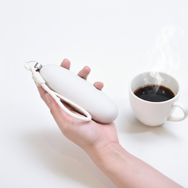 Pendant Mini Pocket Outdoor Portable USB Rechargeable Hand Warmer