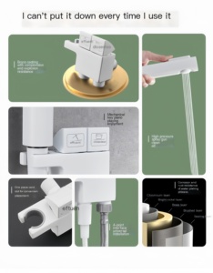 Современный двухфункциональный пуговичный распылитель для биде - Product Image 6