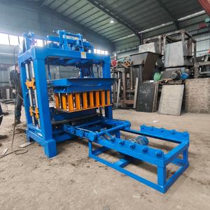 Goedkope Betonnen Blok Bestraffer 4-30b Bakstenen Machine In Elkaar Grijpende Straatstenen Dakpannen - Product Image 3