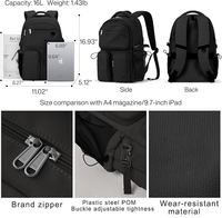 Sac à dos de haute qualité avec logo personnalisé, sac à dos décontracté pour ordinateur portable, nouvelle arrivée, sac à dos multifonctionnel et tendance pour hommes