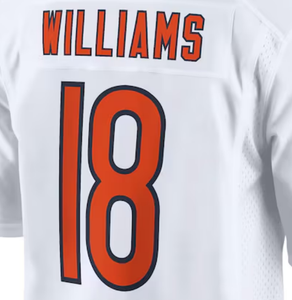 2025 nuova squadra di Cincinnati su misura numero di nome bianco nero arancione colore a buon mercato maglia da Football americano cucita su misura - Product Image 5