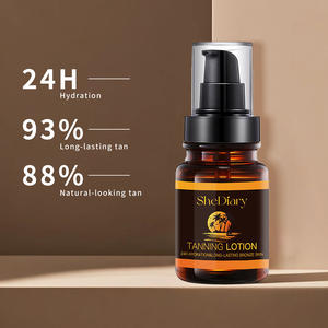 SheDiary Zhenyan Tan Cream 1kg Loción autobronceadora impermeable durante la noche Secado rápido con ingredientes orgánicos Fabricación de I + D - Product Image 4