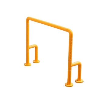 Barres d'appui de salle de bain Ji Tu en nylon et acier inoxydable 201 antidérapantes pour personnes âgées et handicapées, support pour toilettes - Product Image 5