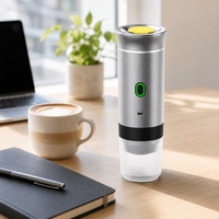 Machine à expresso entièrement automatique intelligente 20 bars, portable, alimentée par USB et batterie, pour capsules de café, idéale pour le bureau, les voyages et l'extérieur