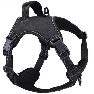 <span class=keywords><strong>Chaleco</strong></span> táctico personalizado para perros, <span class=keywords><strong>chaleco</strong></span> <span class=keywords><strong>canino</strong></span> Molle ajustable, arnés táctico, entrenamiento, servicio de liberación rápida, <span class=keywords><strong>chaleco</strong></span> para perros - Product Image 3