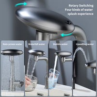 Robinet multifonctionnel en acier inoxydable Hotshot, lavabo universel pour salle de bain avec noyau de valve en céramique réglable, produit phare