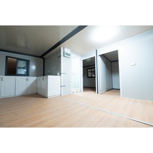 Vente flash : maison conteneur extensible en métal embossé de 20 pieds |   Villa préfabriquée de luxe |   Imperméable et ignifuge - Product Image 4