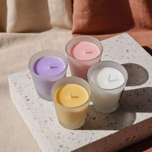 Vela de Cera de Soja Personalizada LANJO, Hecha a Mano, 100% Natural y Orgánica, Aromaterapia, Vela Perfumada en Frasco de Vidrio, Acción de Gracias, Navidad - Product Image 5