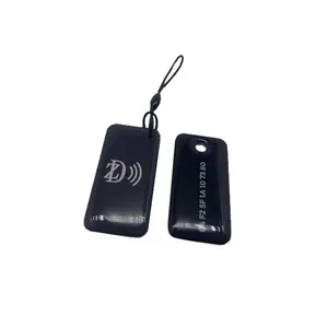 Custom Printable 13.56MHz NFC Keychains Mifare 1k /NTAG215 RFID Smart Gym Keychains