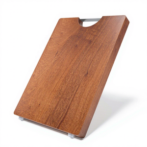Planche artisanale monobloc en bois <span class=keywords><strong>de</strong></span> Sapele massif, pièce décorative en bois dur à grain visible et bords épais pour <span class=keywords><strong>l</strong></span>'aménagement intérieur - Product Image 1