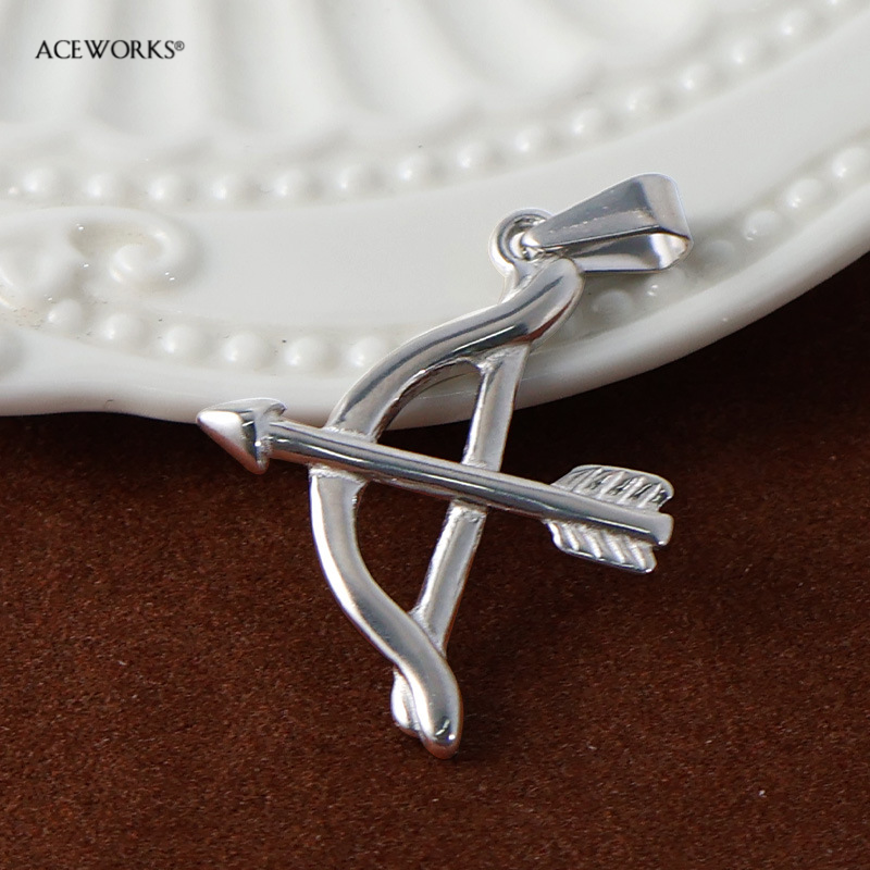 Arc et flèche Cupidon - Argent