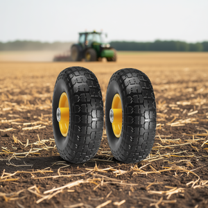 Neumático Agrícola Sólido de PU Db Wholesale 10, Carga Dinámica de 400 Libras, Sin Cámara, Antipinchazos - Product Image 2