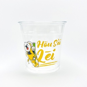 Dùng Một Lần Takeaway Tùy Chỉnh Rõ Ràng 16Oz Nhựa Pet Cà Phê Đá Lạnh Uống Sinh Tố Bong Bóng Trà <span class=keywords><strong>Cup</strong></span> Với Logo - Product Image 4