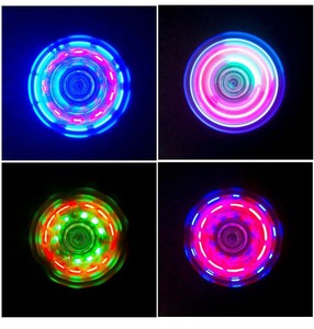 Hot Bán Pha Lê LED Ánh Sáng Thần Con <span class=keywords><strong>Spinner</strong></span> Căng Thẳng Cứu Trợ Đồ Chơi Mát Màu Ánh Sáng Tay <span class=keywords><strong>Spinner</strong></span> - Product Image 2