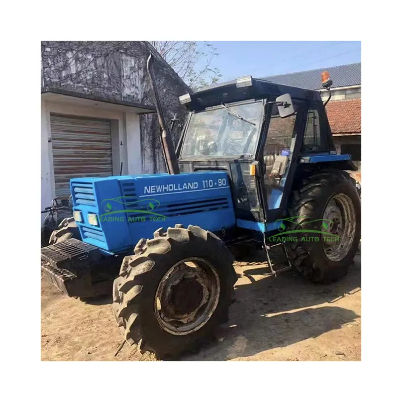 Trattore agricolo usato New Holland 110-90 FIAT 4 ruote compatto frutteto trattore agricolo Agricola attrezzature agricole trattore a due ruote