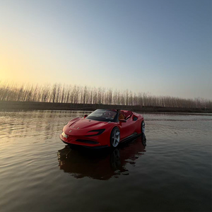 Nuevo <span class=keywords><strong>Jetcar</strong></span> 2026 de 150HP con Motor de Popa a Gasolina, Casco de Acero, Kart de Derrape de 2/4 Plazas, Buggy de Carreras Todoterreno de Alta Velocidad y Rendimiento Marino - Product Image 1