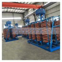 Offre Spéciale : Machine d'extraction d'or à chute spirale brevetée, faible coût d'exploitation, installation complète de lavage du chrome, concentrateur gravimétrique et pompe