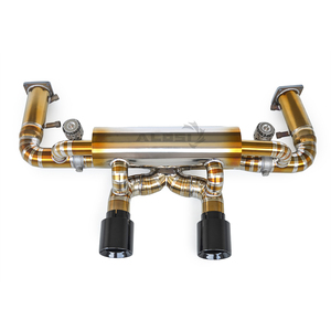 Sistema de Escape con Válvulas de Titanio Premium para Porsche 991.2 <span class=keywords><strong>Carrera</strong></span> <span class=keywords><strong>GTS</strong></span> 2015-2019 3.0T, Kit de Tubo de Silenciador de Alto Rendimiento - Product Image 6