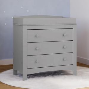 Commode moderne et bon marché <span class=keywords><strong>de</strong></span> haute qualité mobilier <span class=keywords><strong>de</strong></span> chambre à coucher commode à langer en <span class=keywords><strong>bois</strong></span> pour bébé commode à tiroirs - Product Image 2