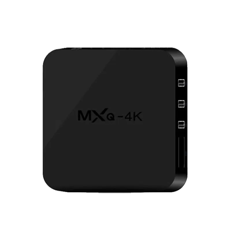 Android tv box M X Q with wifi ,4K Smart tv box support youtube games netflix ,support iptv free channels android set top box