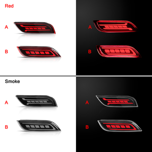 LED <span class=keywords><strong>Auto</strong></span>-Heckstoßstangenleuchte Rücklicht für <span class=keywords><strong>Subaru</strong></span> Impreza <span class=keywords><strong>WRX</strong></span> 2007 2008 2009 2010 2011 2012 2013 2014 2016-2023 Rot/Rauchschwarz - Product Image 2
