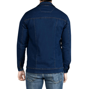 Veste en jean pour homme de haute qualité, style streetwear, hiver, col montant, écologique, imperméable et respirante - Product Image 2