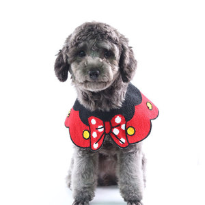 إكسسوارات تزيين الحيوانات الأليفة الترويجية: وشاح جميل للكلاب والقطط بتصميم قوسي للعناية بالحيوانات الأليفة - Product Image 3