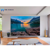 Panneau d'écran vidéo LED à pas fin P1.25 600X337.5mm, écran LED ultra fin pour cinéma maison et commercial