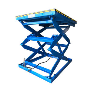 Plataforma Elevadora de Tijera Eléctrica Estacionaria Hidráulica para Almacén en Venta - Product Image 3
