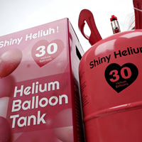 Bouteille de gaz hélium 7L de haute qualité pour fêtes de Noël, ballons de fête, gaz pour ballons en gros