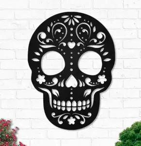 Hộp Sọ Tường Nghệ Thuật Với Đèn Led Skeleton Face Sign Trang Trí Cho Phòng Khách Halloween Skull Trang Trí Nội Thất Ngoài Trời