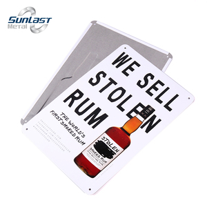 Tùy Chỉnh In Ấn Nổi Trang Trí Cổ Điển Tường Trang Trí Nội Thất Kim Loại Thủ Công Mỹ Nghệ Tin Áp phích Kim Loại Tin Dấu Hiệu Tin Tấm - Product Image 3