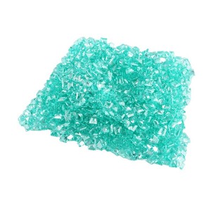 Cadermay Paraiba Blue Yag Loose Gemstones Square Synthetic Lab Created For Jewelry Making - Product Image 5