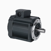 Moteur servo synchrone à aimant permanent à faible bruit, montage sur bride, efficacité IE4, structure compacte, petite taille, industriel, 250 mm
