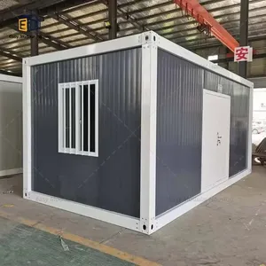 Casa Contenedor Prefabricada Modular de Madera con Almacenamiento para Baño, Garaje Residencial, Hotel, Cafeterías, Oficina, Jardín, China, con Paneles de Vidrio - Product Image 2