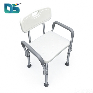 Sgabello da Doccia Personalizzabile con Altezza Regolabile, Antiscivolo, in Lega di Alluminio, Sedia da Bagno <span class=keywords><strong>per</strong></span> Anziani e <span class=keywords><strong>Disabili</strong></span> - Product Image 4