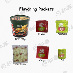 Noodles Istantanei Piccanti e Acidi a Basso Contenuto di Grassi con Cottura Veloce e Semplice per Ufficio e Viaggi - Product Image 4