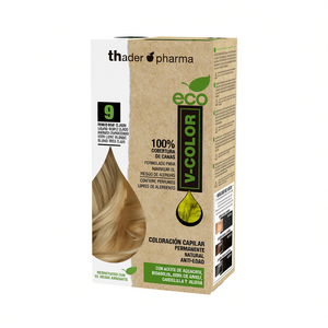 Kit de Tinte para el Cabello V-Color de Thader Pharma, Fórmula Ecológica Permanente y Natural Antienvejecimiento con Aceite de Aguacate - Product Image 2