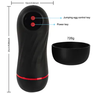 Realistic Textured Pocket Pussy Male Multi Frequency Vibrating Masturbation Cup Sex Toys For Men Juguetes Sexuales