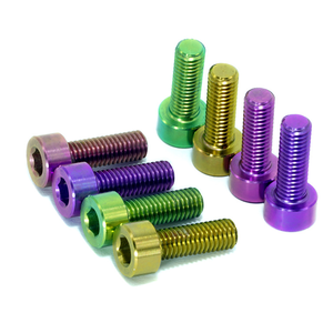 <span class=keywords><strong>Vis</strong></span> Torx en titane sur mesure pour moto <span class=keywords><strong>de</strong></span> course, grade 5, finition naturelle, norme ISO, en stock - Product Image 3