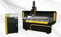 Machine de fraisage CNC pour le travail du bois ANBEN avec contrôle NC Studio/Syntec PLC et moteur pas à pas, broche de 6 kW