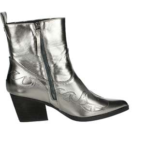 Bottines pour femmes, talon anthracite, SABF241001, style western - Product Image 4