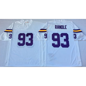 VEELFF cucito su misura da uomo Randy muss <span class=keywords><strong>Cris</strong></span>_Carter Vintage tutto cucito maglia del passato Legacy giocatore di Football americano - Product Image 3