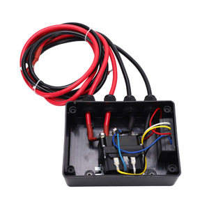 Caja de control de relé para cabrestante eléctrico 250A 12V con control remoto inalámbrico para elevación de vehículos, de plástico, mejorada - Product Image 2
