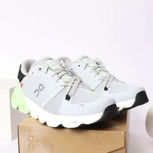 Cloudflyer4 2024 Printemps Nouvelle Tendance Mode Décontractée Chaussures Homme à Lacets Épaisses Respirantes en Maille Cuir Véritable Légères - Product Image 1