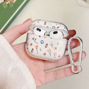 Funda de lujo para auriculares con cadena de cuentas de muñeca para <span class=keywords><strong>Airpods</strong></span> 3 Funda de TPU suave luminosa para Airpod <span class=keywords><strong>Pro</strong></span> 2 Fundas - Product Image 5