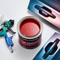 Peinture acrylique portable Ruijing 1K couleur unie pour garage, facile à transporter et à stocker pour une utilisation sur site